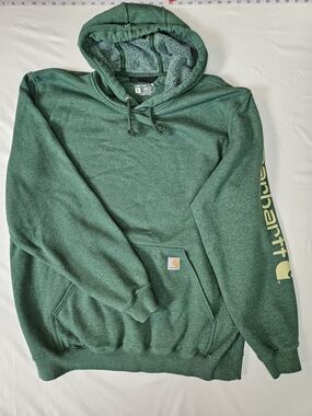 Carhartt Hooded Men’s XL Tall Original Fit Hooded Sweatshirt - Green
